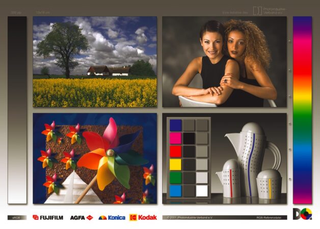 Имитация печати с выключенным управлением цветом - Профиль принтера Epson L800 для глянцевой фотобумаги Revcol