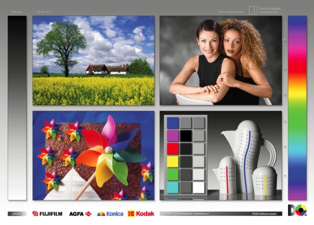 Экранная цветопроба - профиль принтера Canon imagePROGRAF iPF670 для глянцевой фотобумаги