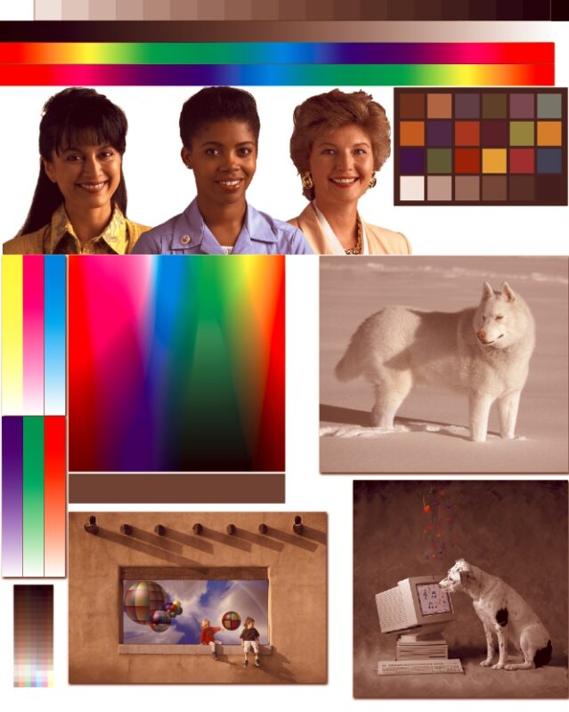 Цветовой профиль принтера Epson L222 | Имитация печати без профиля